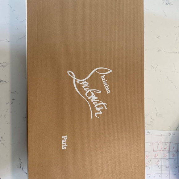 CV Pigalle Botta 85 Calf VIP Red Bottom Black Boots - Picture 4 of 7